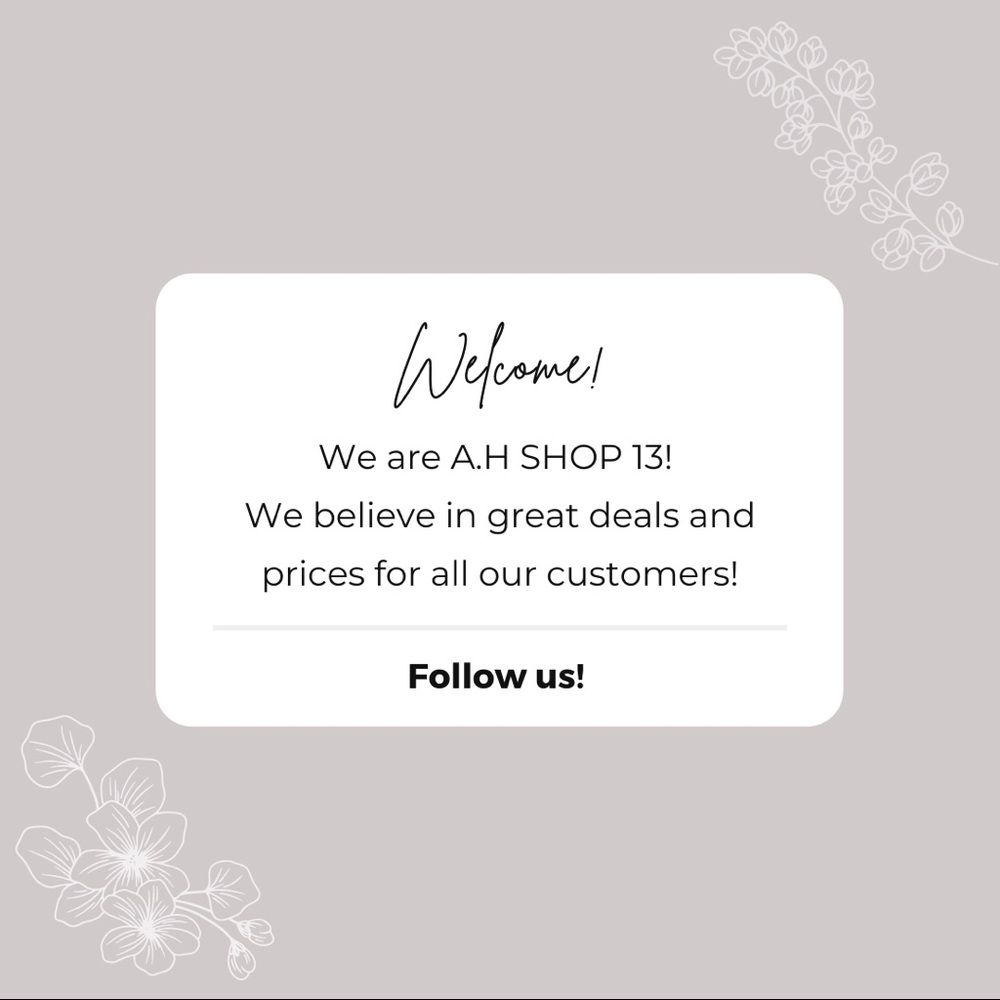 Welcome!